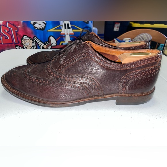 Allen Edmond’s Neumok 2.0 Wingtip Oxford Dress Shoes Size 13 - Picture 4 of 10